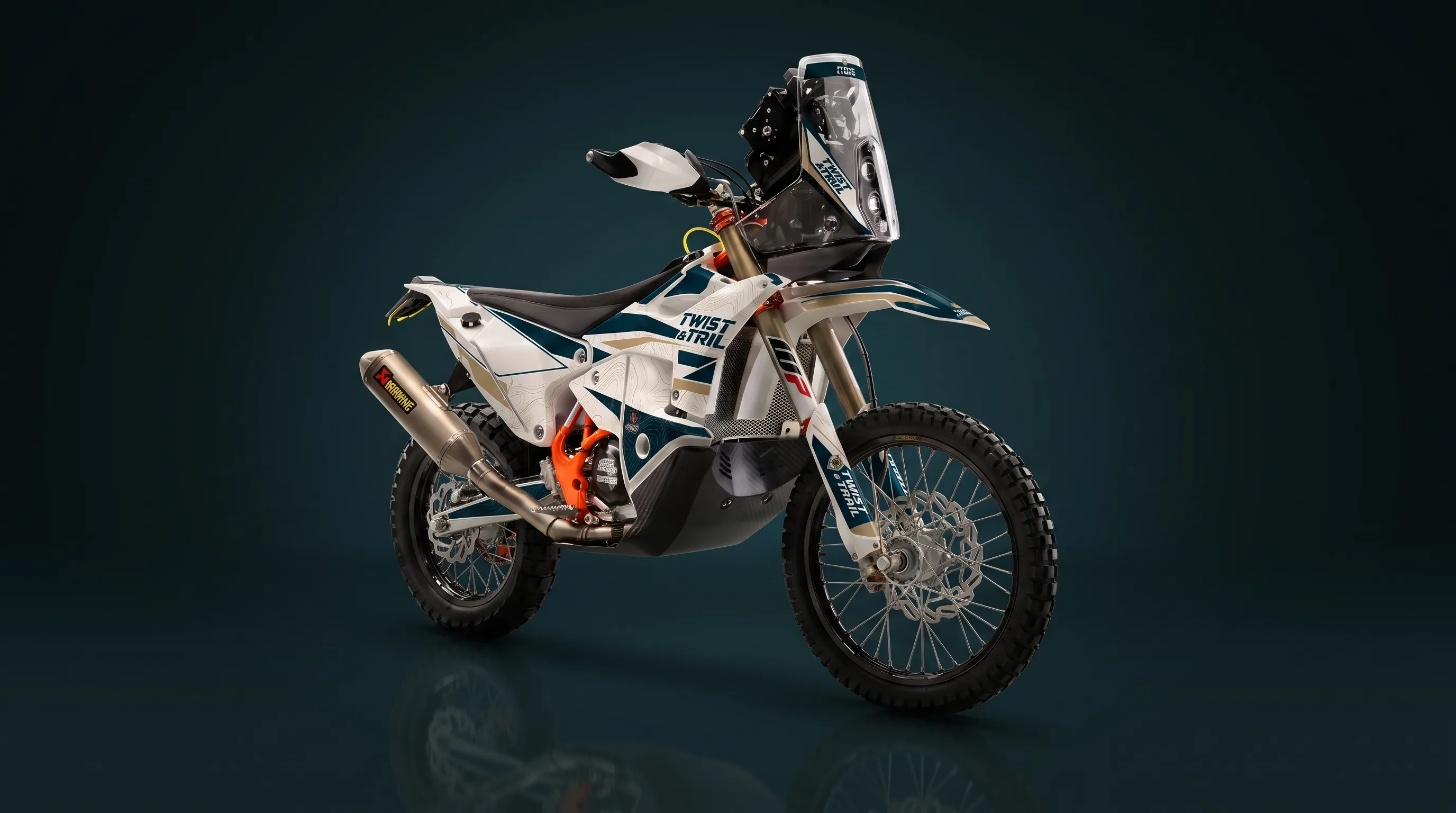 KTM 450 Rally Replica s navigačnou vežou
